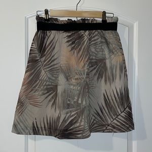Neutral Palm Skirt